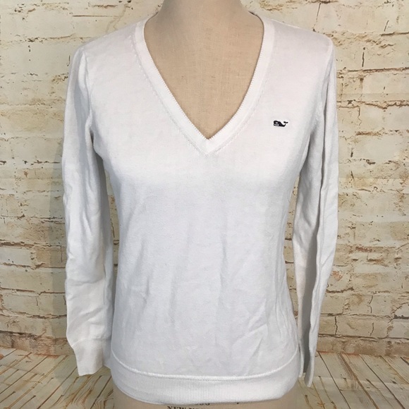 vineyard vines v neck sweater